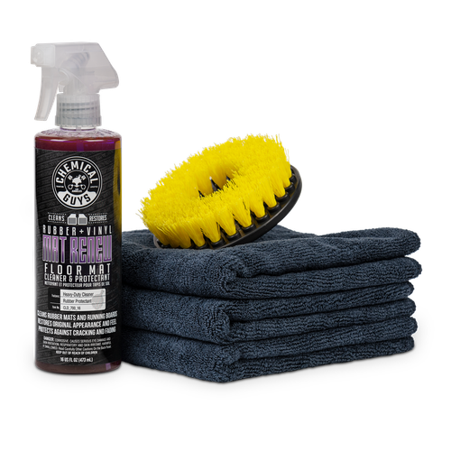 Chemical Guys HOL70016 Rubber and Vinyl Floor Mat Cleaning Kit, 5