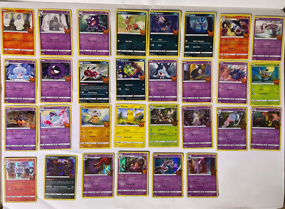Pokemon Trick And Trade 2023 Complete 2023 Pokemon Halloween Trick Or Trade Set - 30 Cards All In Sleeves With Holos Golden Pokemon Cards Pokemon Trick And Trade 2023 Complete 2023 Pokemon Halloween Trick Or Trade Set - 30 Cards All In Sleeves With Holos Golden Pokemon Cards