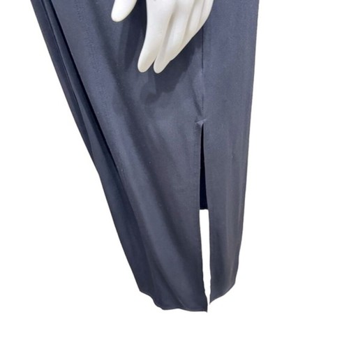 Michael Kors Matte Jersey Maxi Shirt Dress Sz M - Picture 5 of 7