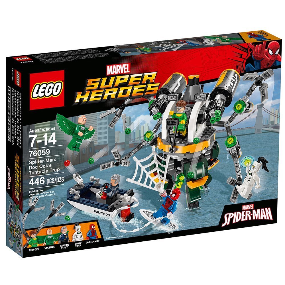 【MOF】 Lego Marvel Super Heroes 76059 Spider-Man DOC OCK'S TENTACLE TRAP