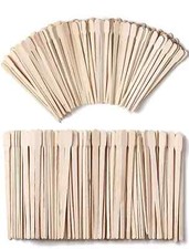 800Pcs Wooden Wax Sticks - Wax Spatulas - Eyebrow, Lip, Nose Small Waxing Appli