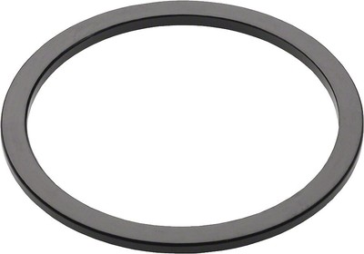 Crank and Bottom Bracket Spacers - Wheels Manufacturing 1.8mm Black Aluminum
