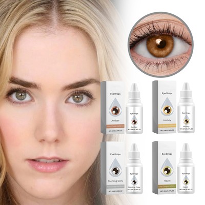 Fancy Color Changing Eye Drops Change Eye Color Lighten Relieves Redness & Calms