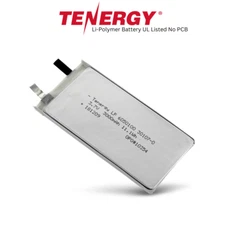 Li-Polymer 3.7V 3000mAh (6050100) Battery UL Listed NO PCB