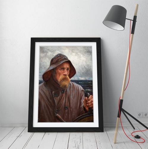 ALBERT EDELFELT, SAILOR FROM UUSIMAA -FRAMED WALL ART POSTER PRINT 4 SIZES - Picture 4 of 10
