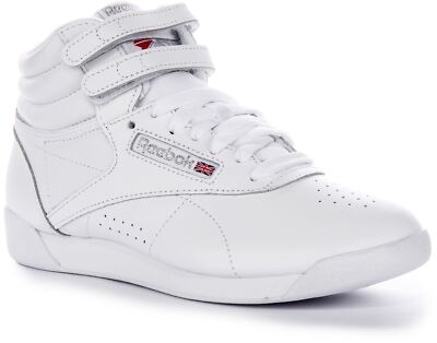 Reebok Freestyle Hi Classic Eva Midsole Leather Trainer White