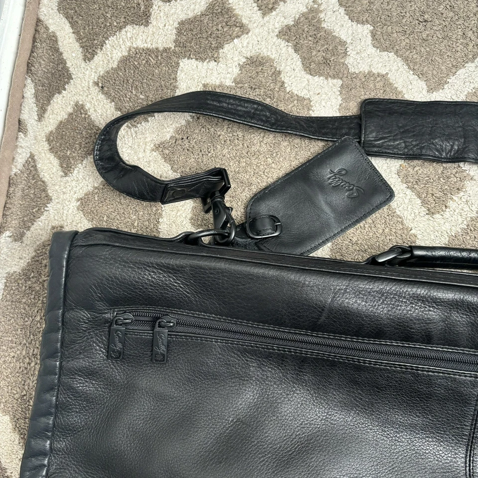 Terno executivo preto Scully bolsa manobrista com alça de ombro / pendurar - Imagem 2 de 4