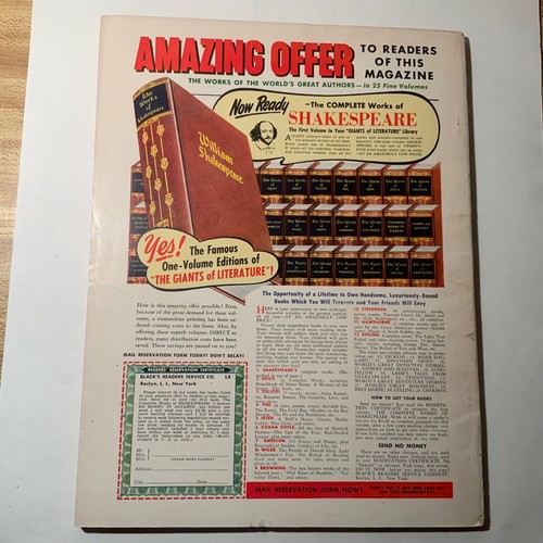 1957 Street & Smith's Baseball Jahrbuch Mantel/Berra/Larsen (Yankees) Cover EX+ - Bild 2 von 3