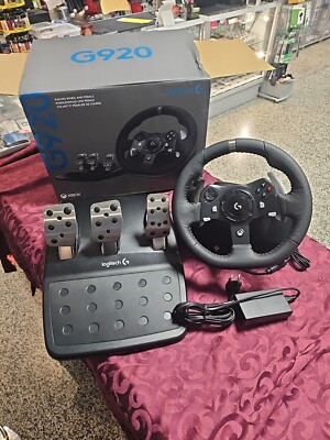 Logitech G920 Driving Force Gaming Rennlenkrad und Pedale für Xbox und PC in OVP