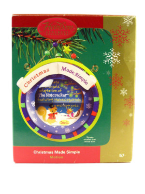 CARLTON CARDS HEIRLOOM ORNAMENT COLLECTION - CHRISTMAS MADE SIMPLE