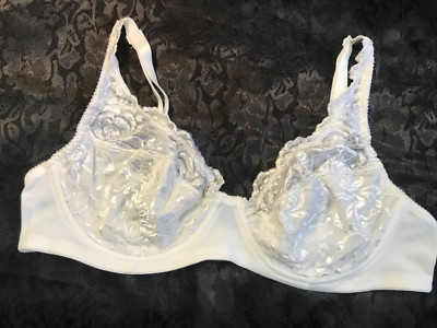 Bra Lormar size us36b it4b eu80b unpadded underwired white