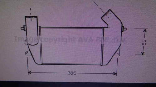 Ladeluftkühler für MG ROVER ROVER 400 LIM. (XW) * 1915249 - Bild 3 von 3