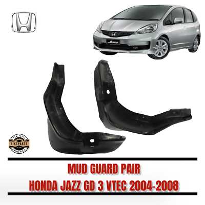HONDA fit GD？スカッフプレート For Honda Jazz Fit GD3 2004 - 2008 Mud Guard Mud Flap Splash Guard