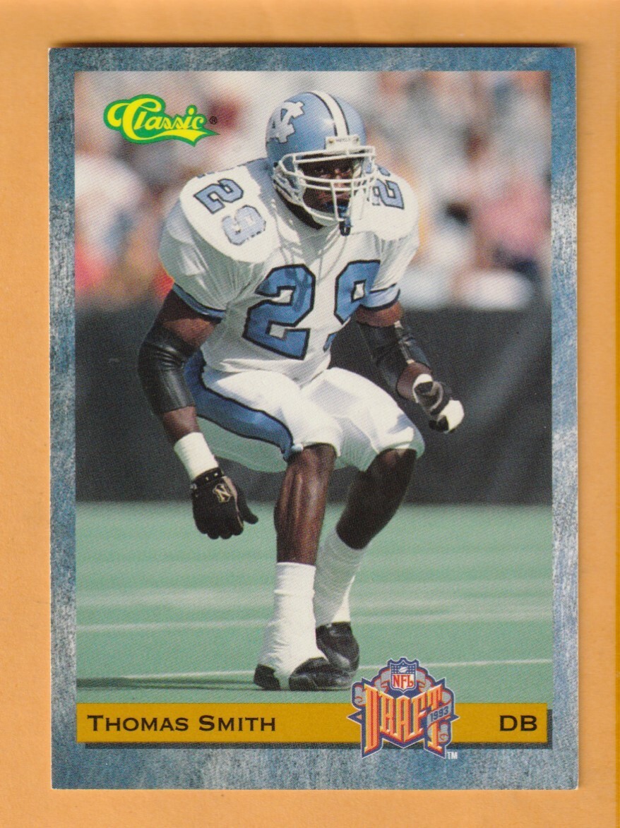 Thomas Smith North Carolina Tar Heels 1993 Classic #74 Gatesville NC