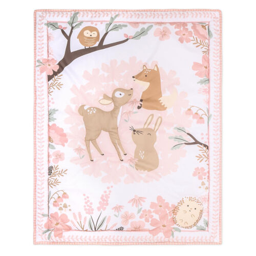 The Peanutshell Fairytale Forest Set di biancheria da letto 3 pezzi in microfibra per culla bambina - Foto 3 di 7