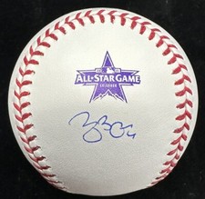 Yadier Molina Signed 2021 Last All Star Game ASG Logo Baseball MLB Holo 