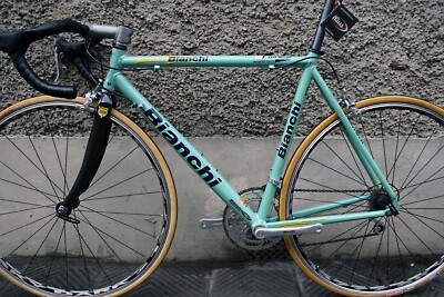new old stock bianchi mega pro campagnolo chorus pantani nos italy