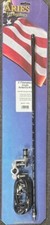 Aries 10804 2' CB Radio Fiberglass Antenna Kit w/Mirror Mount and Coax Black NEW