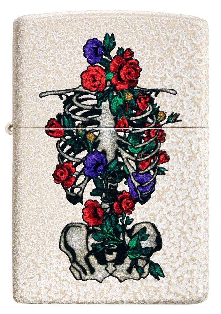 コレクション zippo Zippo Floral Skeleton Design 49252 | eBay