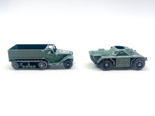 Vintage Matchbox No.49 M3 Personnel Carrier & Ferret Scout Car rubber tracks - Picture 3 of 6