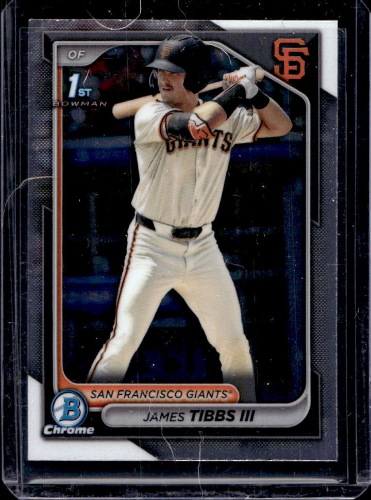 2024 Bowman Draft James Tibbs III Chrome 1st #BDC-40 Giants