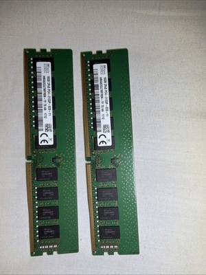 SK hynix 32GB (2x16GB) DDR4 PC4-2133P Unbuffered ECC UDIMM Server Memory Kit