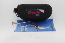 NEW BVLGARI BV 2243 2067 GOLD PURPLE ORANGE WHITE AUTHENTIC EYEGLASSES 53-20
