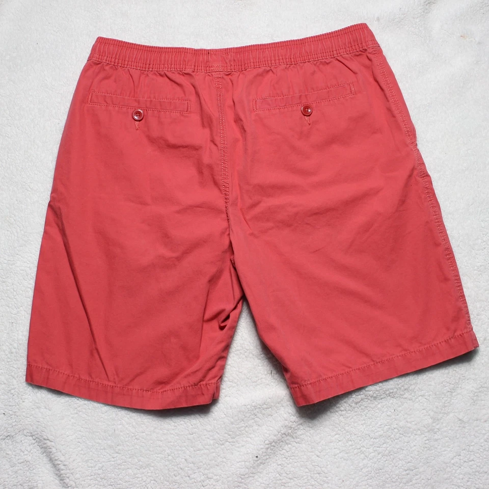 Шорты мужские Gap Khakis живые большие красные на шнурке эластичные на талии повседневные - Изображение 3 из 4