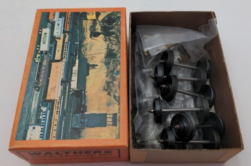 Kit de ruedas para camiones de pasajeros Walthers 933-50031 escala O 6 Pennsy PRRR (juego de 6) | Zustand: Used