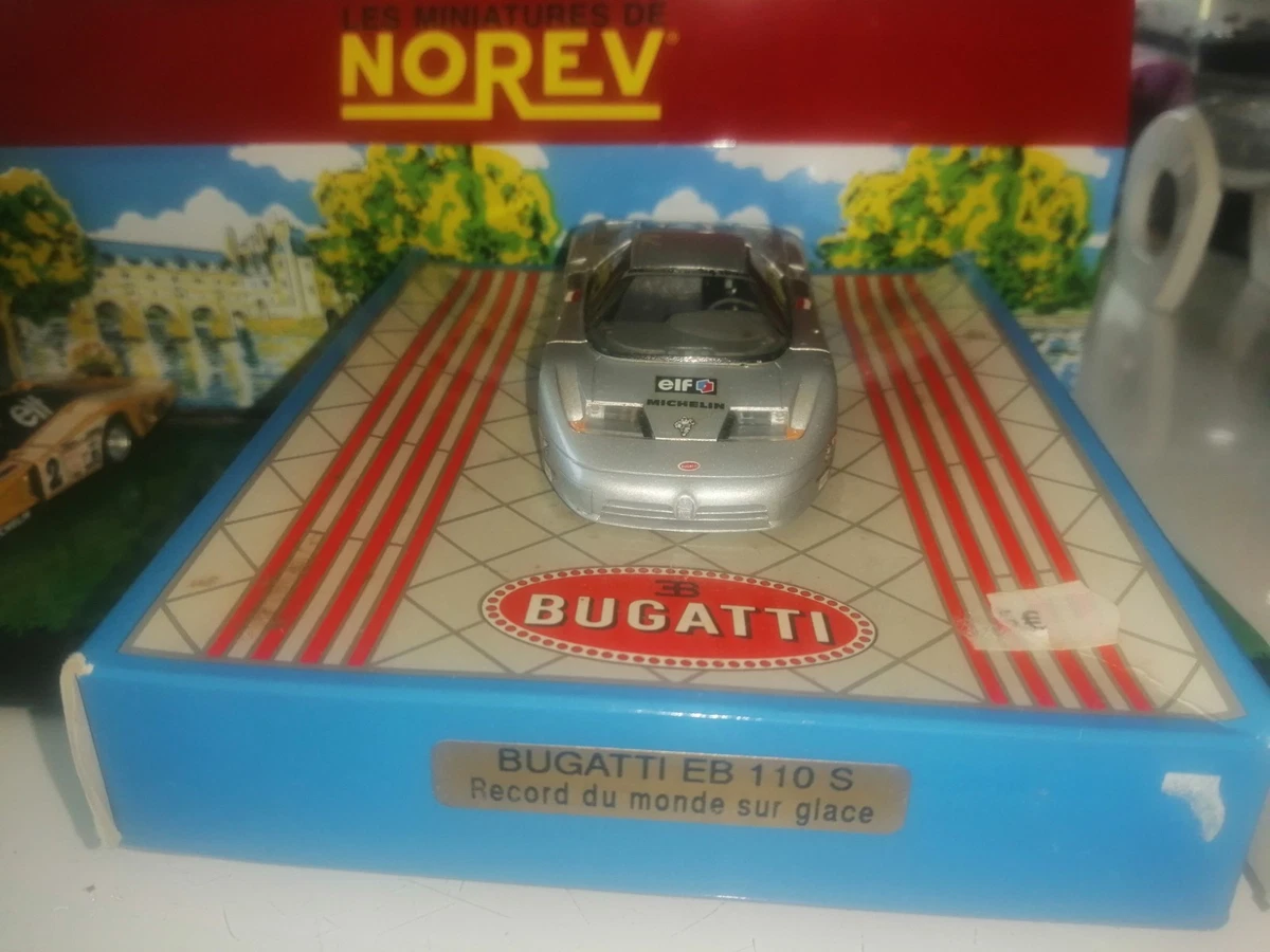 BUGATTI EB110 PRODUCTION 1993 Gris NOREV 1:43 de reference