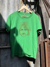 Vintage George Harrison Shirt L Thanksgiving 1980s RARE