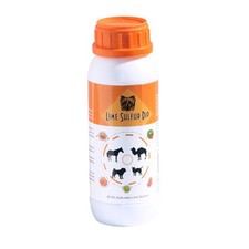 Lime Sulfur Dip   Concentrated Antimicrobial  Antiparasitic Solution for Itc...