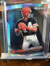 Ken Anderson 2025 Panini Prizm Black Hyper Prizm #28 Cincinnati Bengals