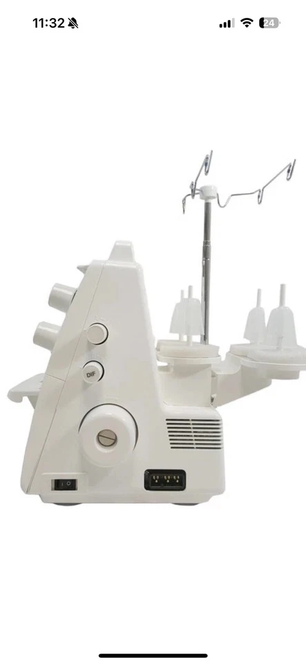 JUKI MCS-1500 Cover Stitch and Chain Stitch Specialized Sewing Machine + Bonus - Image 3 of 4