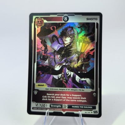 Gamersupps Vcard Divine Chaos Shoto 1st Edition Holo Power 8 Vtuber