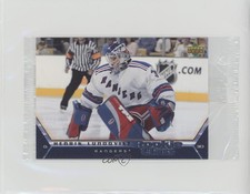 2005-06 Rookie Class Commemorative Card Boxtoppers Henrik Lundqvist #CC-3 RC HOF. rookie card picture