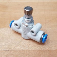 Festo GR-QS-6 Flow Control Valve, One-Way, 2-Port - USED