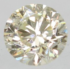 0.23 Carat K Color VS1 Round Brilliant Natural EARTH MINED Loose Diamond 3.83mm