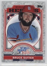 2014 Topps Update World Series Heroes Bruce Sutter #WSH-BSU HOF 2i2
