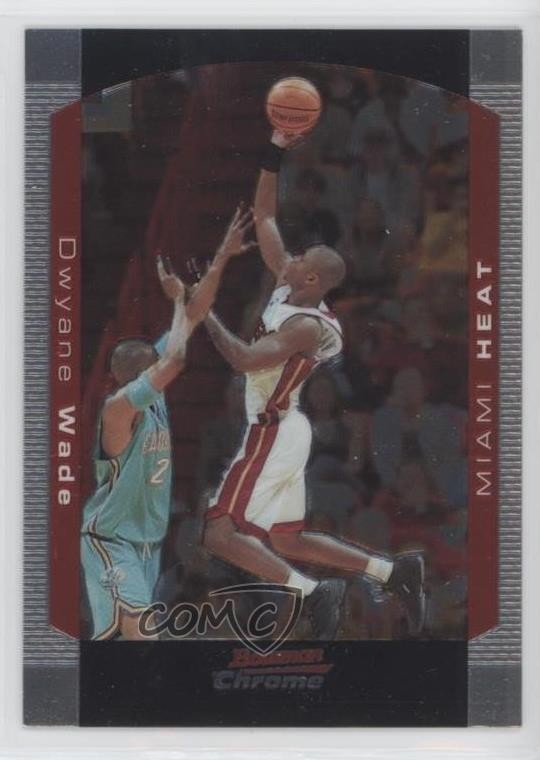 2004-05 Bowman Draft Chrome Dwyane Wade #68 HOF 0g09