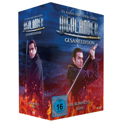 Highlander (Komplette Serie). 45 DVDs. Werner Stocker