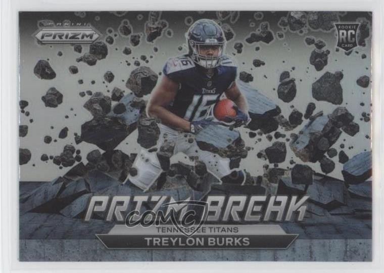 2022 Panini Prizm Prizm Break Silver Prizm Treylon Burks #PB-9 Rookie RC 1yj