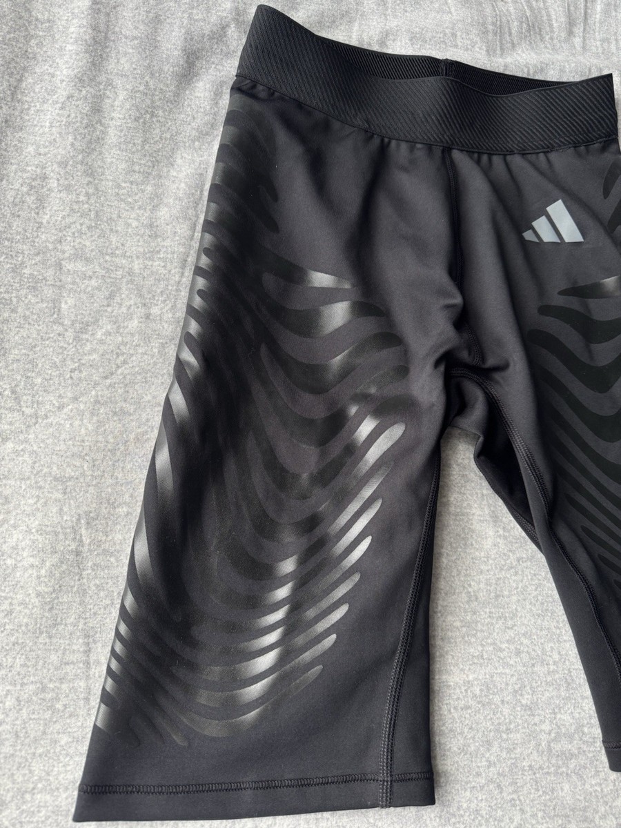 Adidas Adizero Zero Control Running Shorts Tights Black