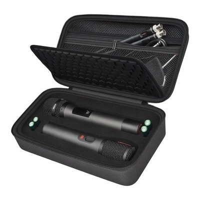 Tragetasche für JBL für PartyBox Wireless Mikrofone Dual Storage Schwarz Grau