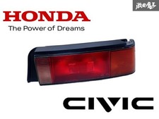 Jdm Honda Civic Ef2 Zenki Right Halogen Rear Tail Light Lamp Stanley 043-1018