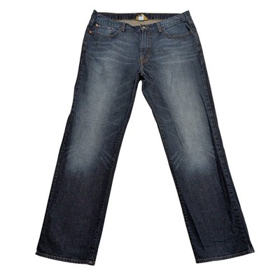 Lucky Brand Mens Vintage Straight Jeans 36 Blue Ol Cayman Wash 7MC1008 Denim