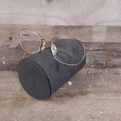 ARISTAR CFX 6025 573 Gold Men Oval Half Rim Eyeglasses 54-20-145 FRAMES ONLY - Picture 1 of 21