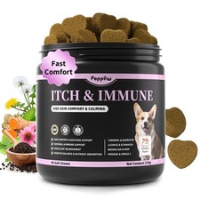 Dog Allergy Chews - Itch Relief for Dogs- Dog Allergy Relief - Anti Itch for Dog