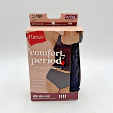 Hanes Comfort Period Underwear Size 2XL