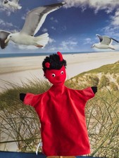 Handpuppe Teufel von Kersa Künstlerpuppen ca. 30 cm groß